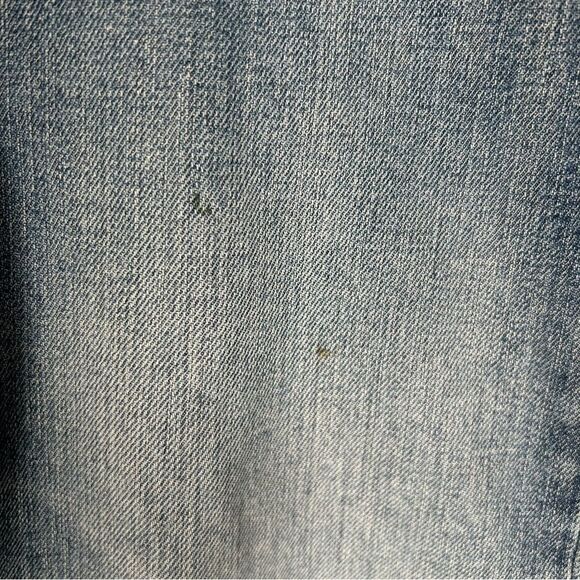 Levi's Women's Wedgie Skinny Jeans Raw Hem Button Fly Size 29 - Picture 7 of 10